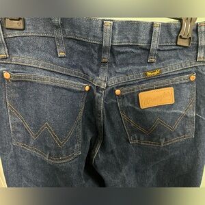Wrangler Dark Blue Denim Jeans
